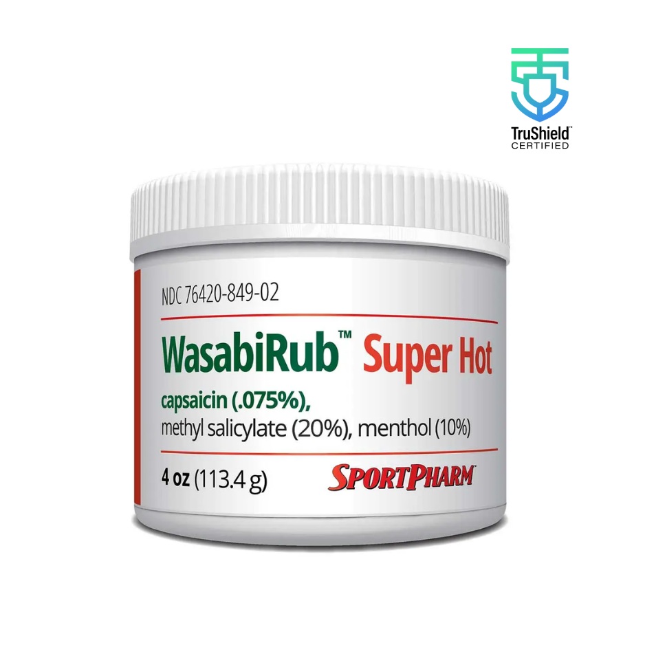 SportPharm Wasabi Rub Super Hot