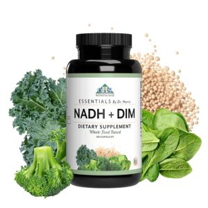 OHS Essential NADH+DIM. Photo of bottle.
